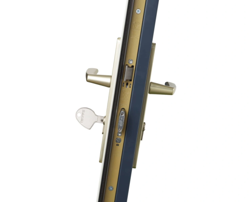 Porte blindée Fichet Bellecour vue serrure