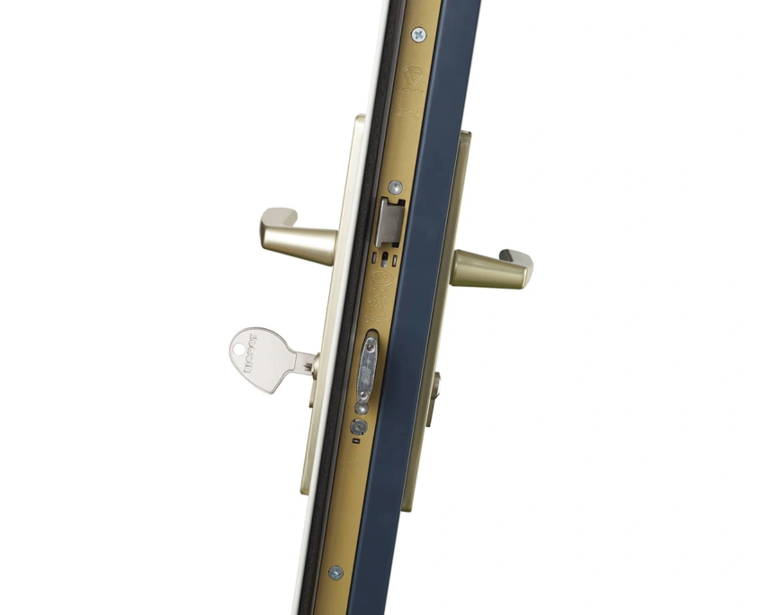 Porte blindée Fichet Bellecour vue serrure
