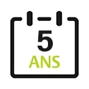 produit avec garantie de 5 ans